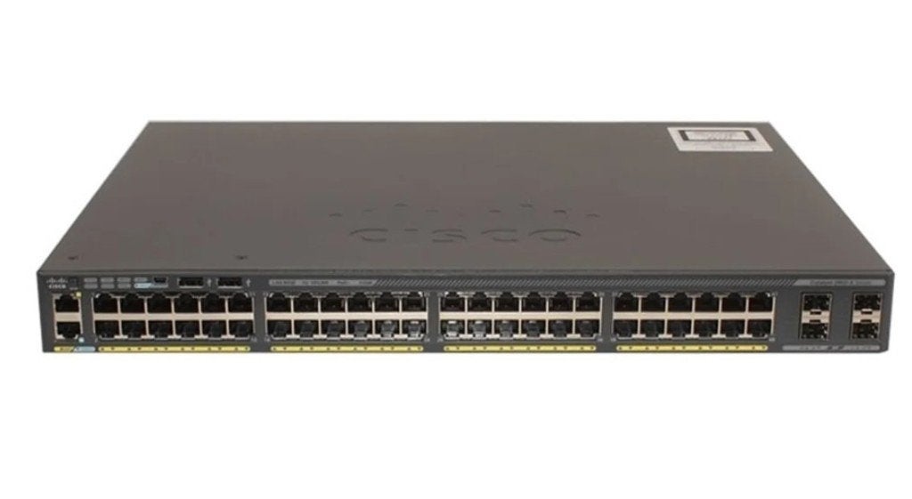 2x Cisco Catalyst 2960X 48-poorts Gigabit PoE+ switch, Ophalen of Verzenden, Refurbished