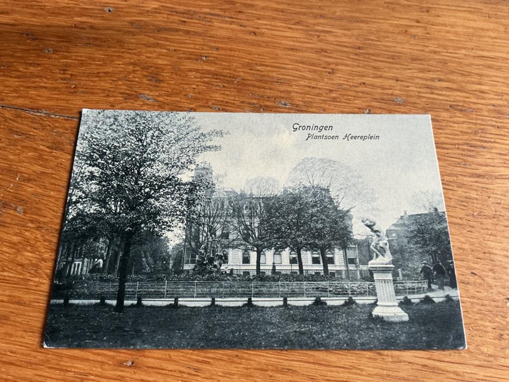 O28 Groningen Plantsoen Heereplein, Ophalen of Verzenden, Groningen
