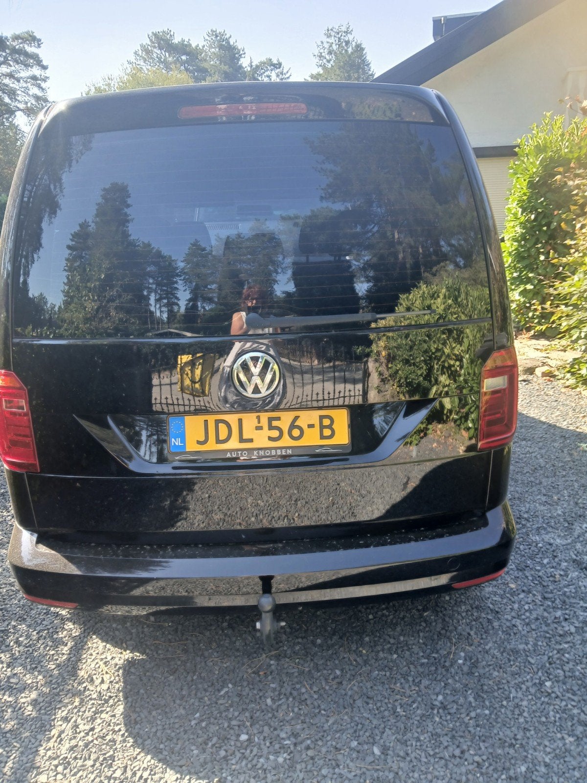 te koop in zeer goede staat verkerende volkswagen.Caddy MPV, Auto's, Stof, Zwart, Airbags, Zwart