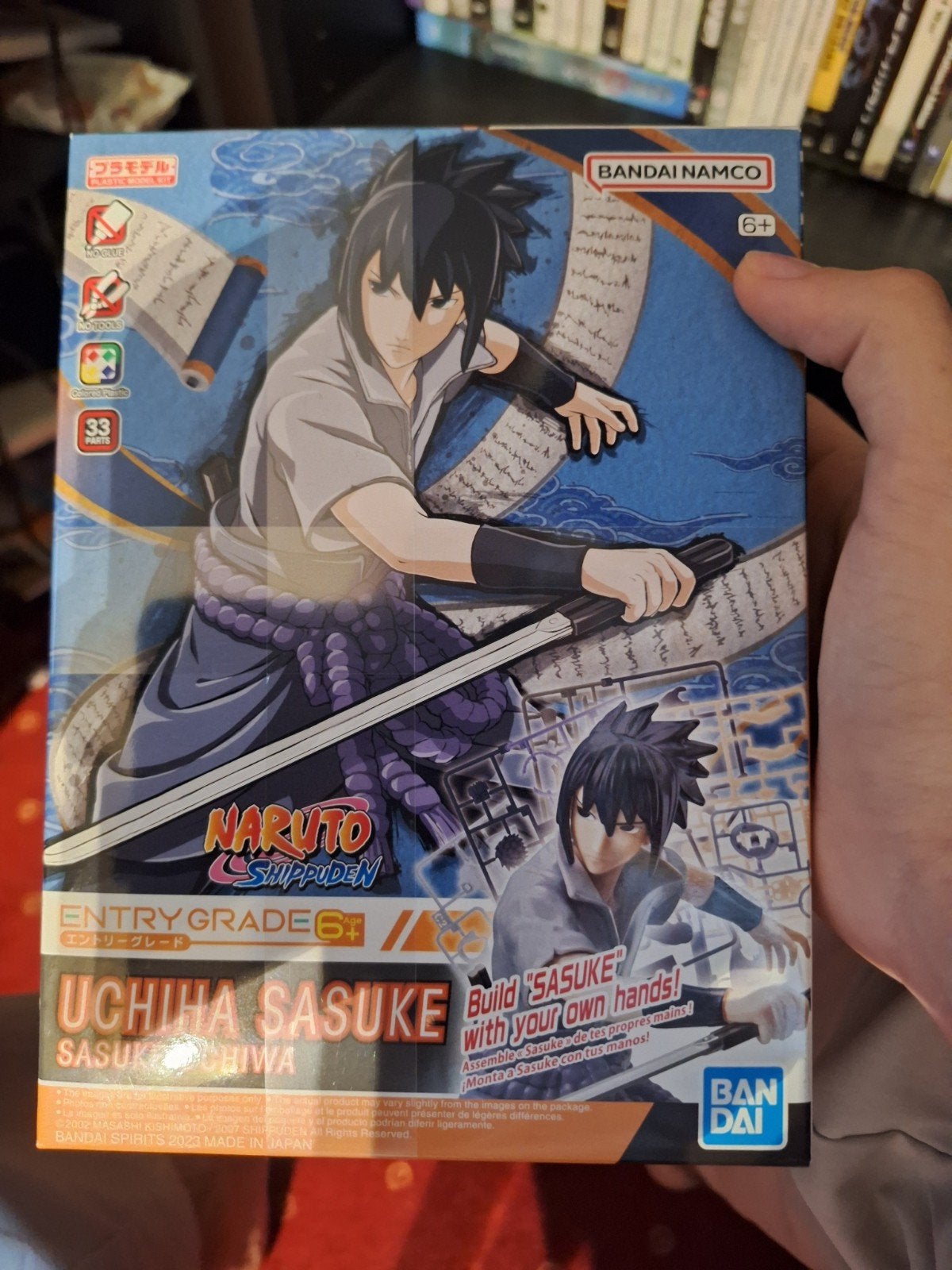 Naruto Shippuden Entry Grade Model Kits - Naruto & Sasuke, Ophalen, Nieuw, Groter dan 1:35, Figuur of Figuren