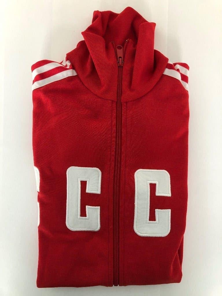 Adidas vintage trainingsjack CCCP olympische spelen 1970s, Ophalen of Verzenden, Gedragen, Algemeen