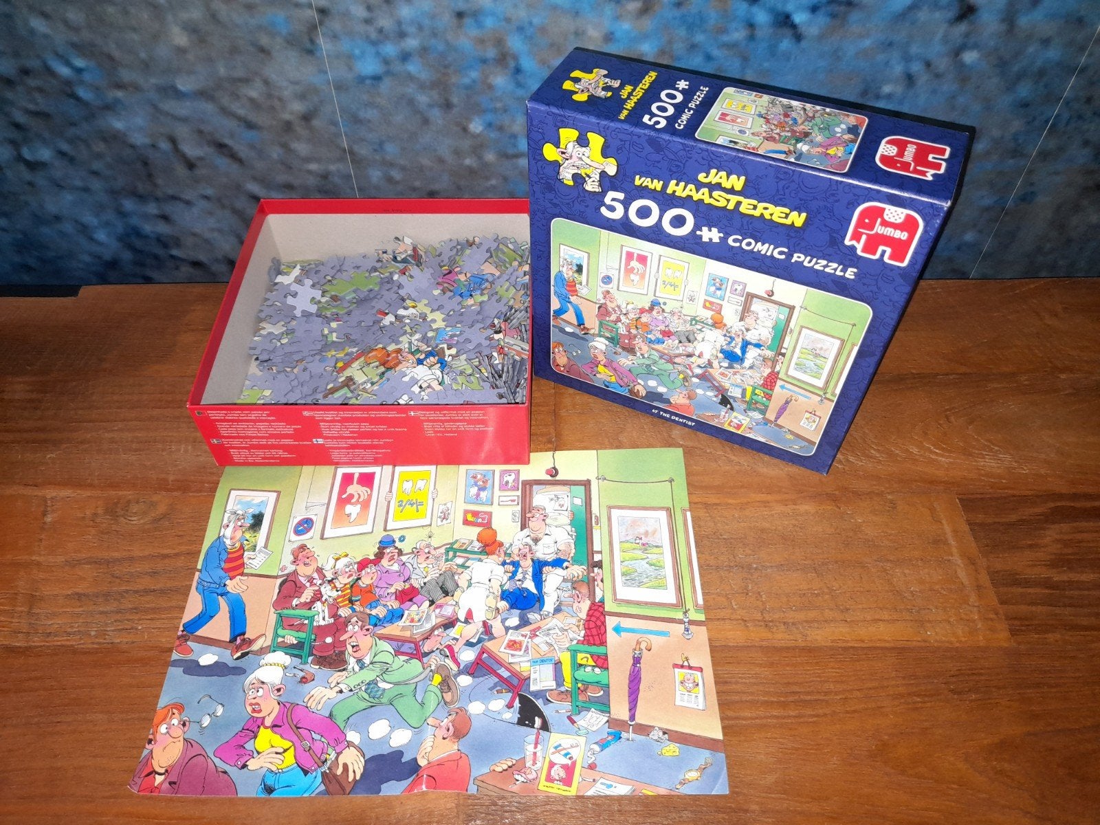 Jan van Haasteren Comic Puzzel - 500 stukjes, Ophalen of Verzenden, 500 t/m 1500 stukjes, Gebruikt, Legpuzzel