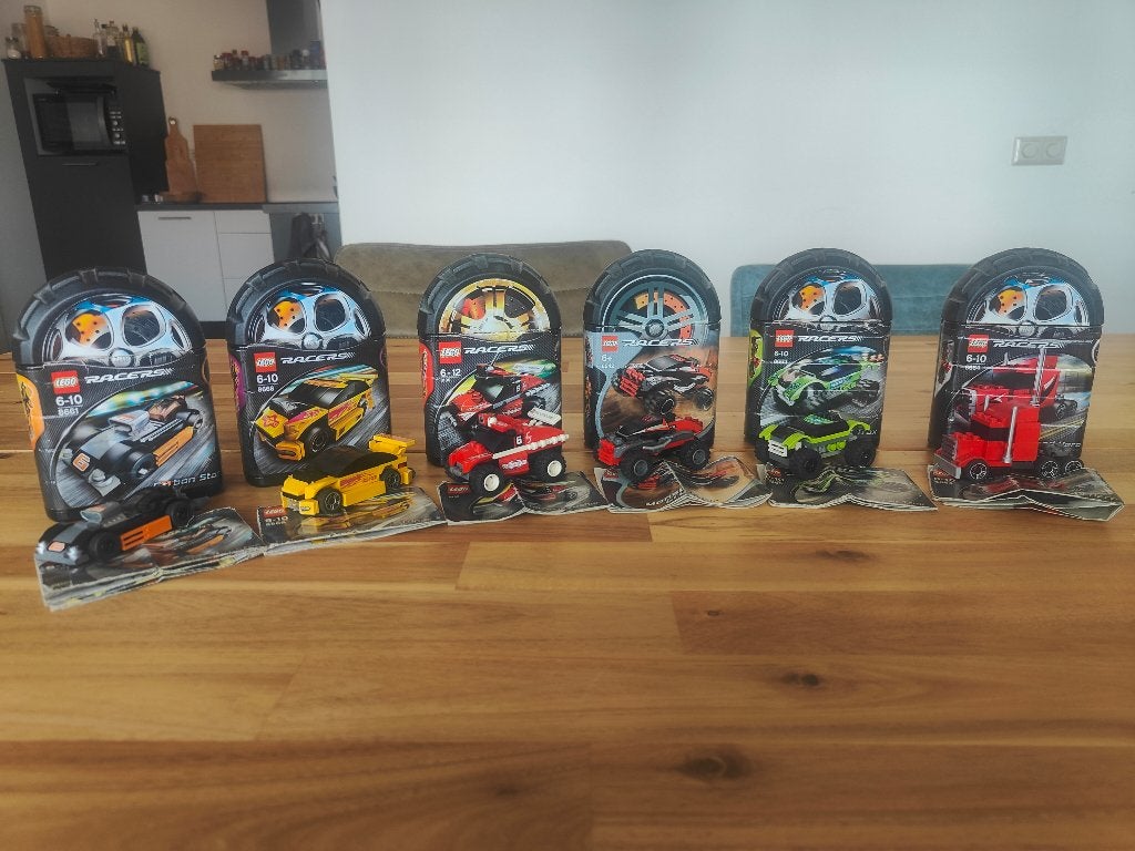 LEGO Racers divers, Gebruikt, Lego, Compleet, Ophalen of Verzenden