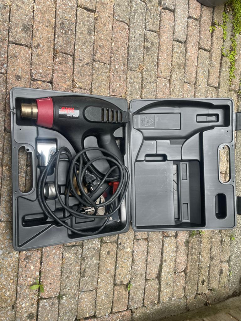Skil heteluchtpistool 1800 Watt, Ophalen, Gebruikt