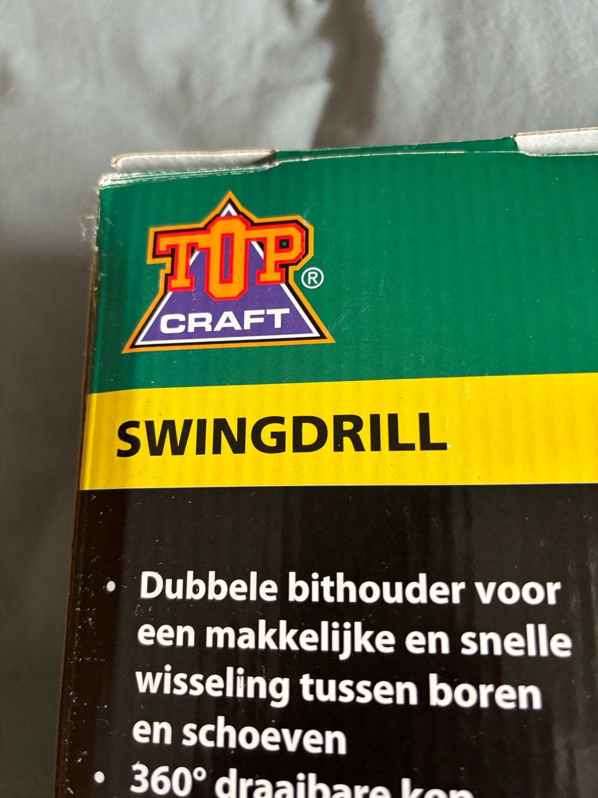 Foto 5 van Top Craft Swingdrill 18V Accuboormachine met Dubbele Bithoud