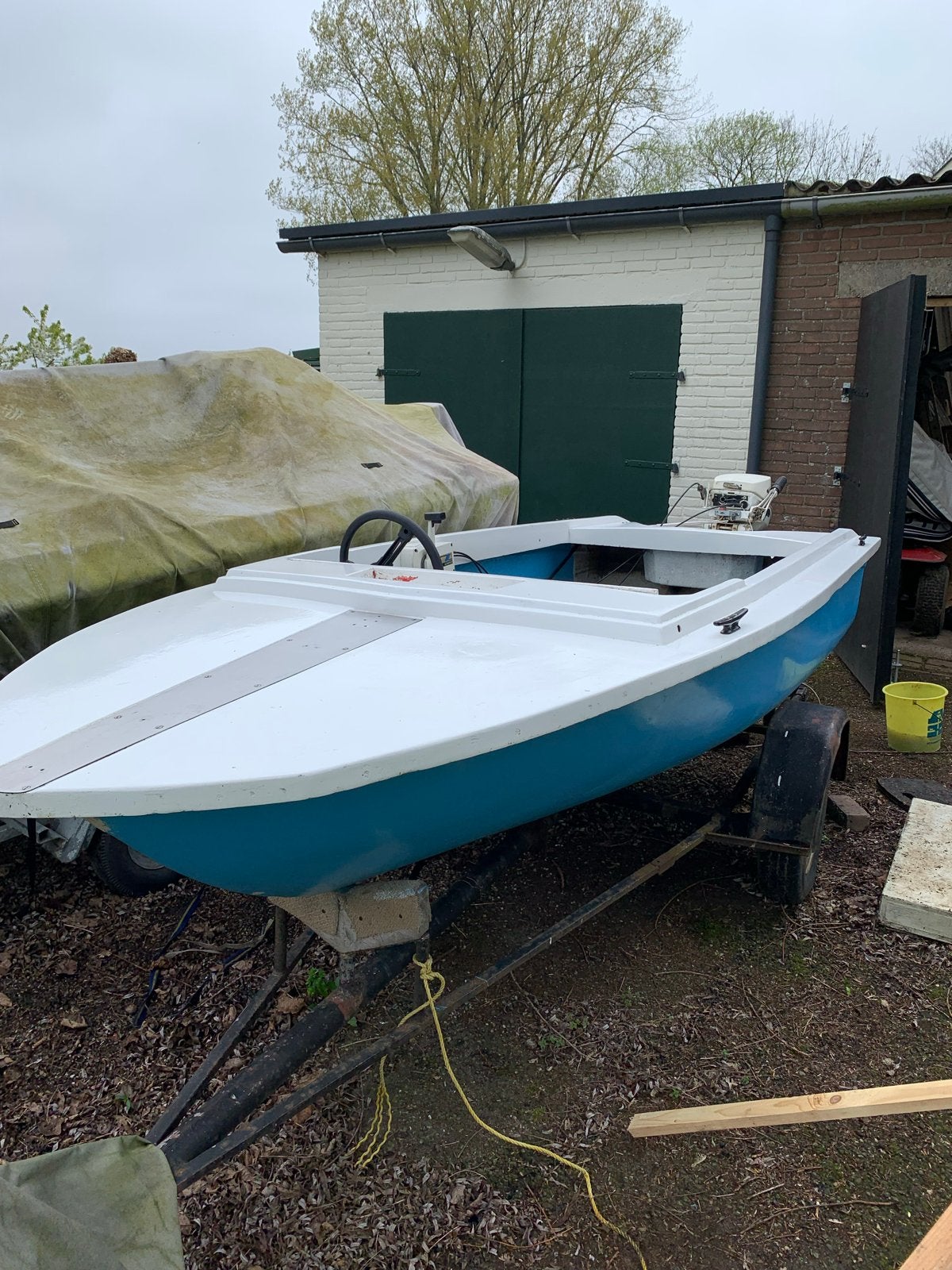 Klein speedbootje zonder motor, Ophalen, Gebruikt, Overige typen, Motorboot