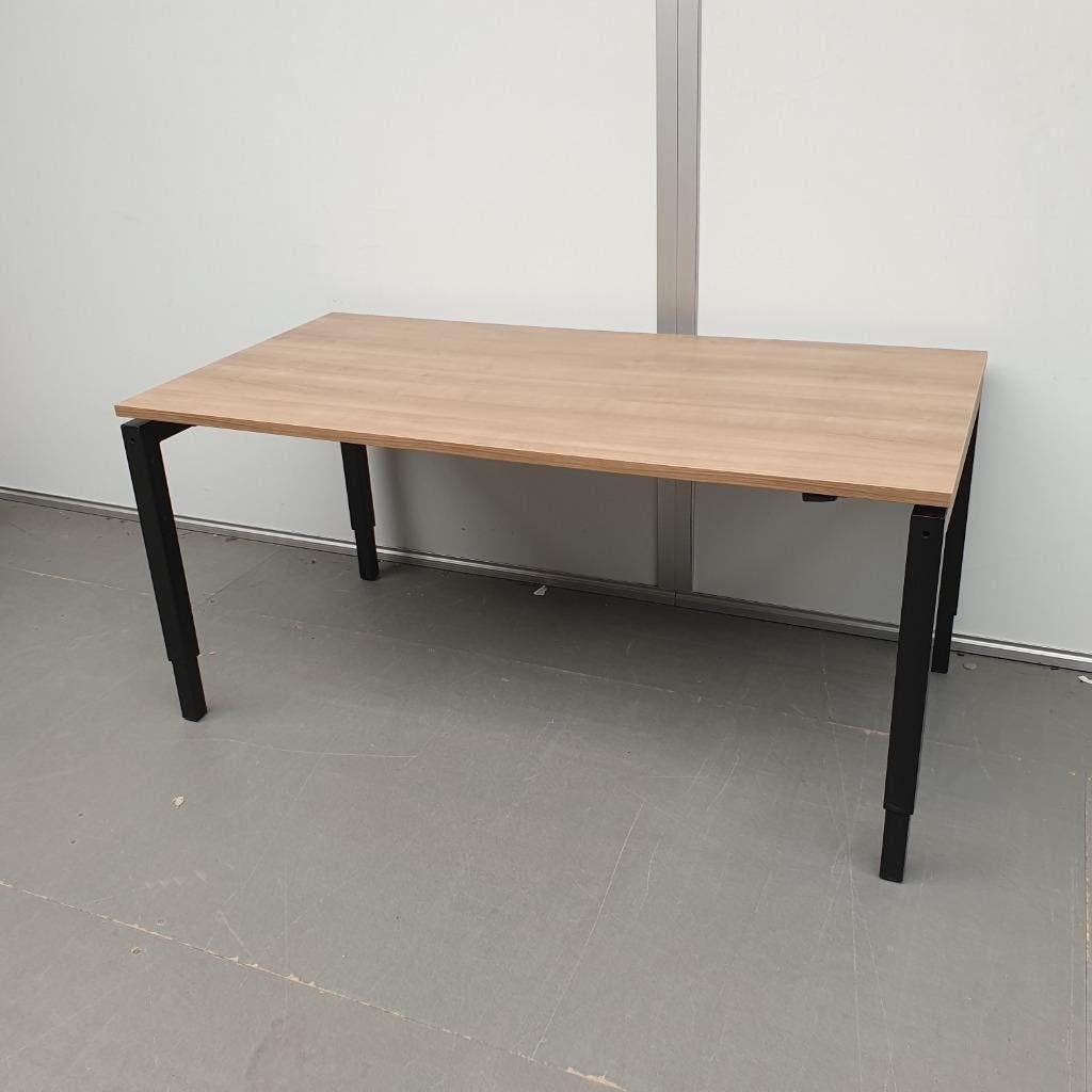 Werndl slingerbureau met NIEUW blad havanna - 160x80 cm