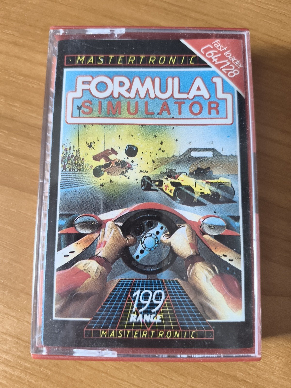 Formula 1 Simulator Commodore 64 - Mastertronic, Gebruikt, 1 speler, Racen en Vliegen, Ophalen of Verzenden