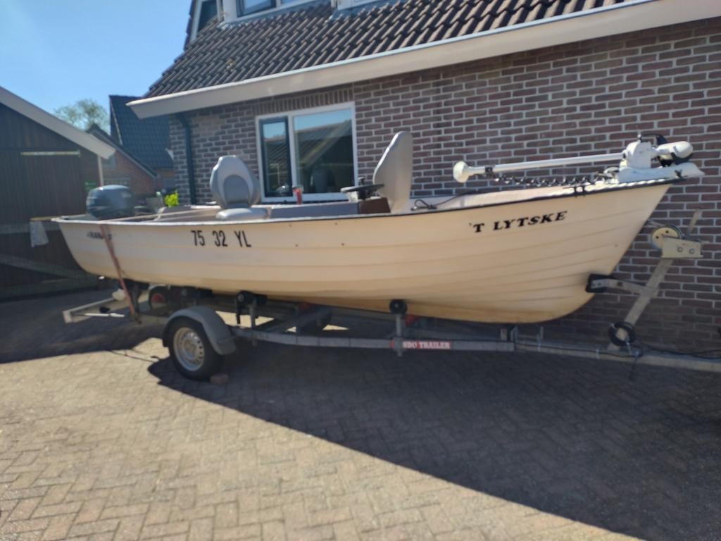 Rana 17 met Yamaha 30pk buitenboordmotor, Ophalen, Overige merken, Gebruikt, Viertaktmotor