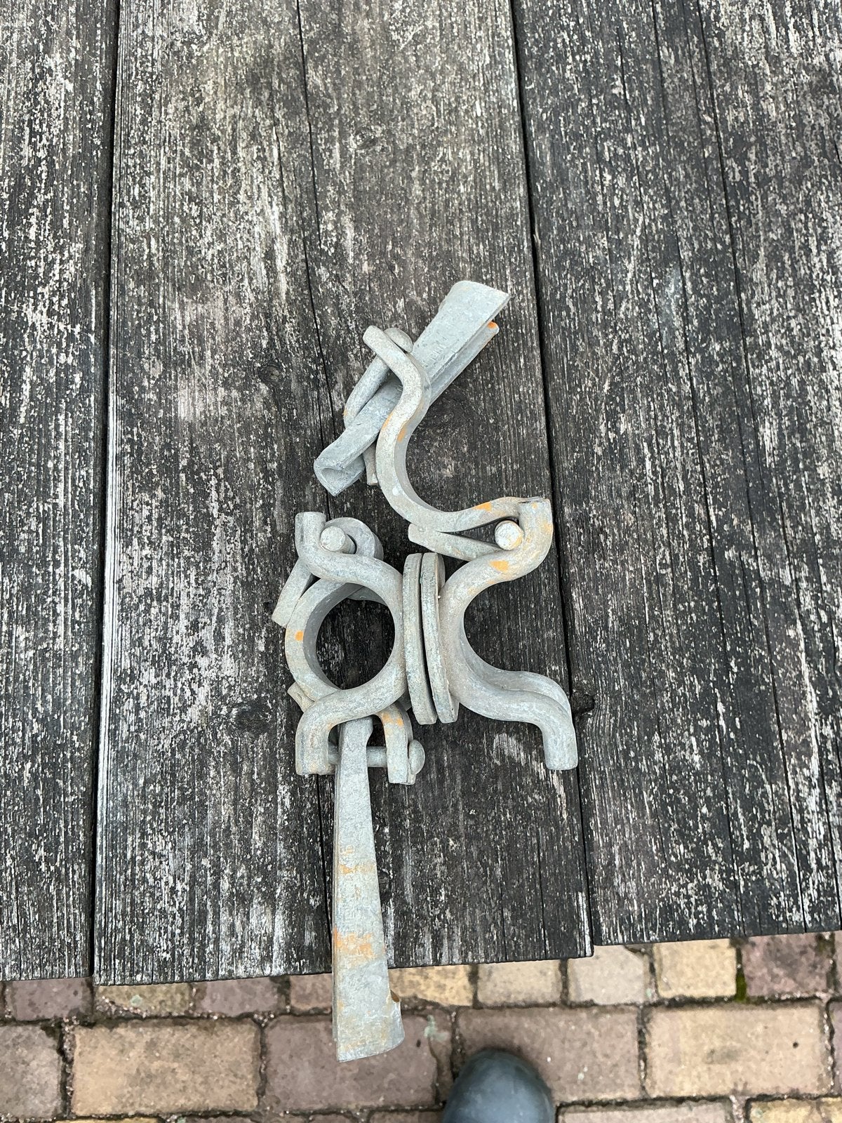 40x Draaibare Steigerkoppelingen Klemmen 43mm, Doe-het-zelf en Verbouw, Ophalen, Gebruikt, Overige typen