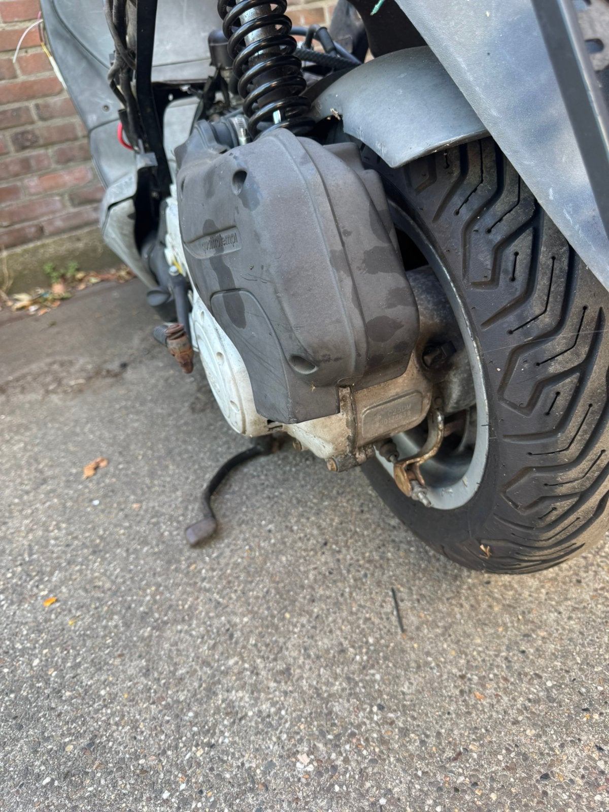 Piaggio zip 4 takt motorblok met papieren en onderhoud, Ophalen