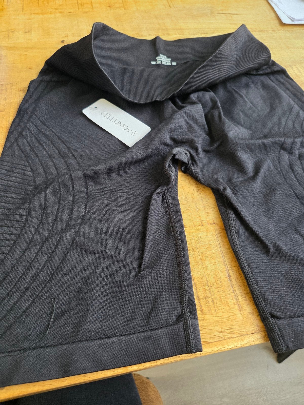 cellumove korte sportbroek xxl, Kleding | Dames, Ophalen of Verzenden, Zo goed als nieuw, Maat 46/48 (XL) of groter, Zwart