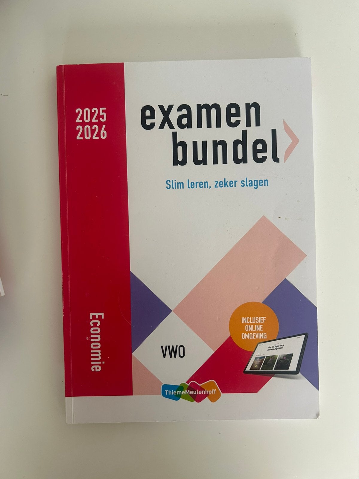 Examenbundel economie vwo 2025/2026, Boeken, Ophalen of Verzenden, Zo goed als nieuw, Overige onderwerpen