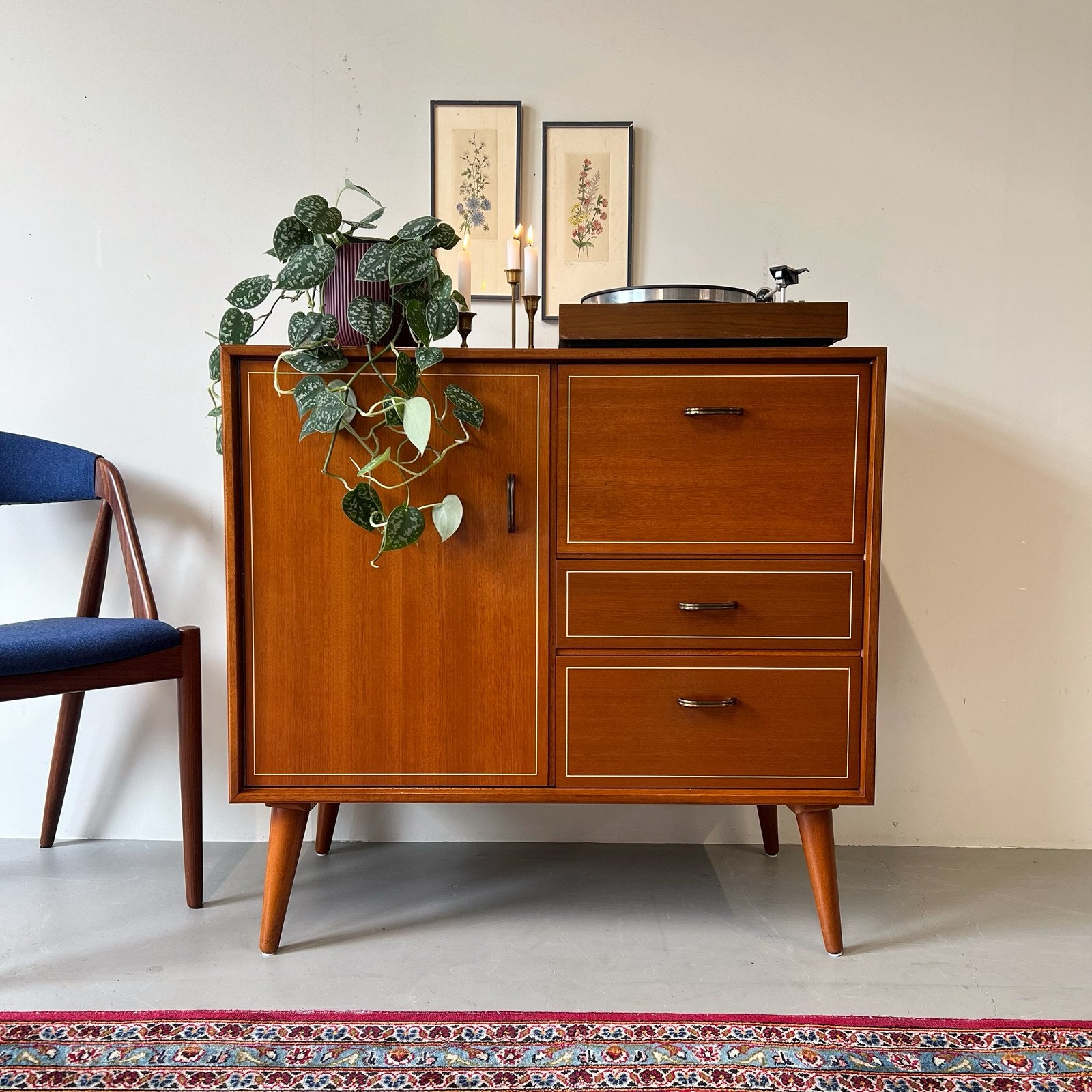 - Vintage (audio)meubel •Formule meubelen• -, Gebruikt, ., ., Minder dan 100 cm
