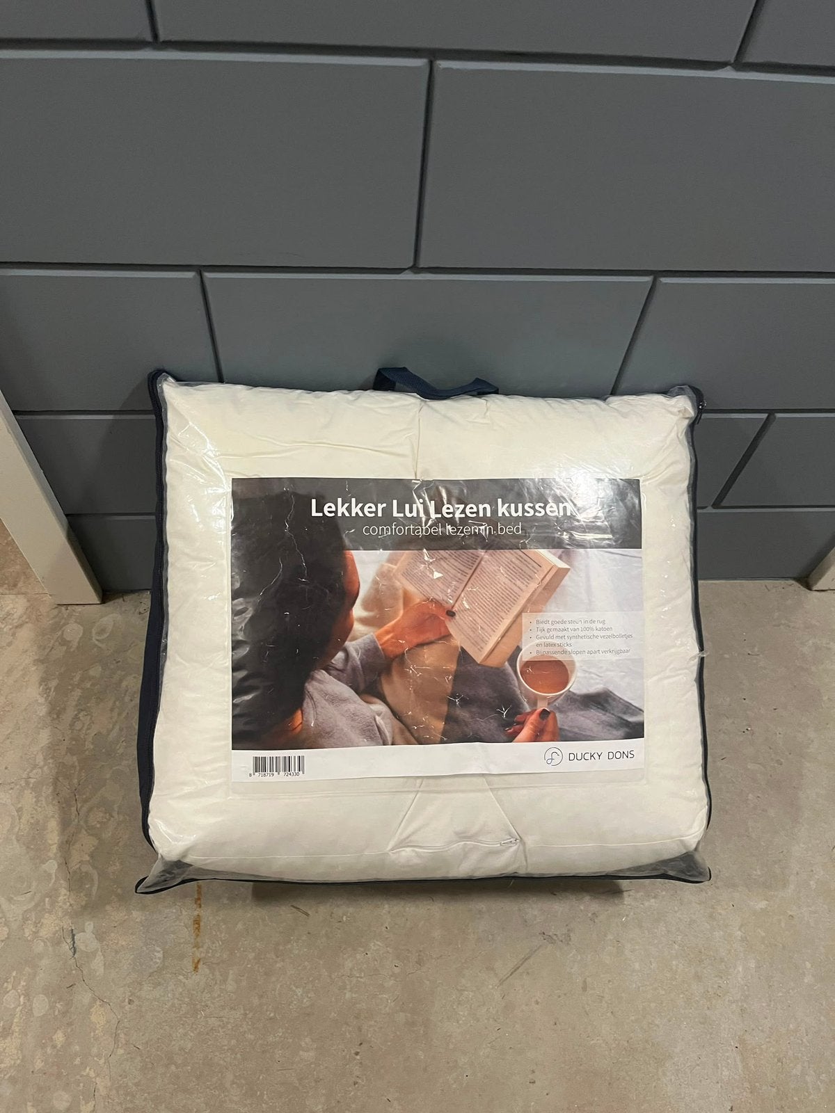 Leeskussen, Ophalen, Zo goed als nieuw, Eenpersoons, Kussen