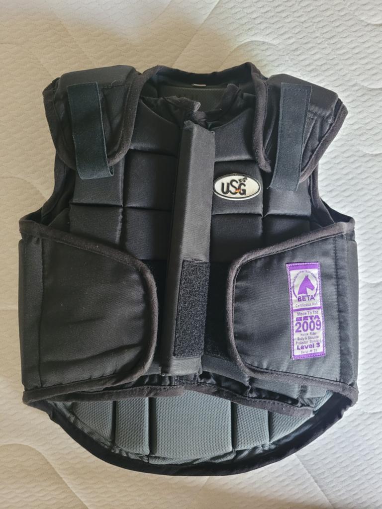 USG Bodyprotector maat Child Small (CS), Gebruikt, Kinderen, Ophalen of Verzenden, Springen