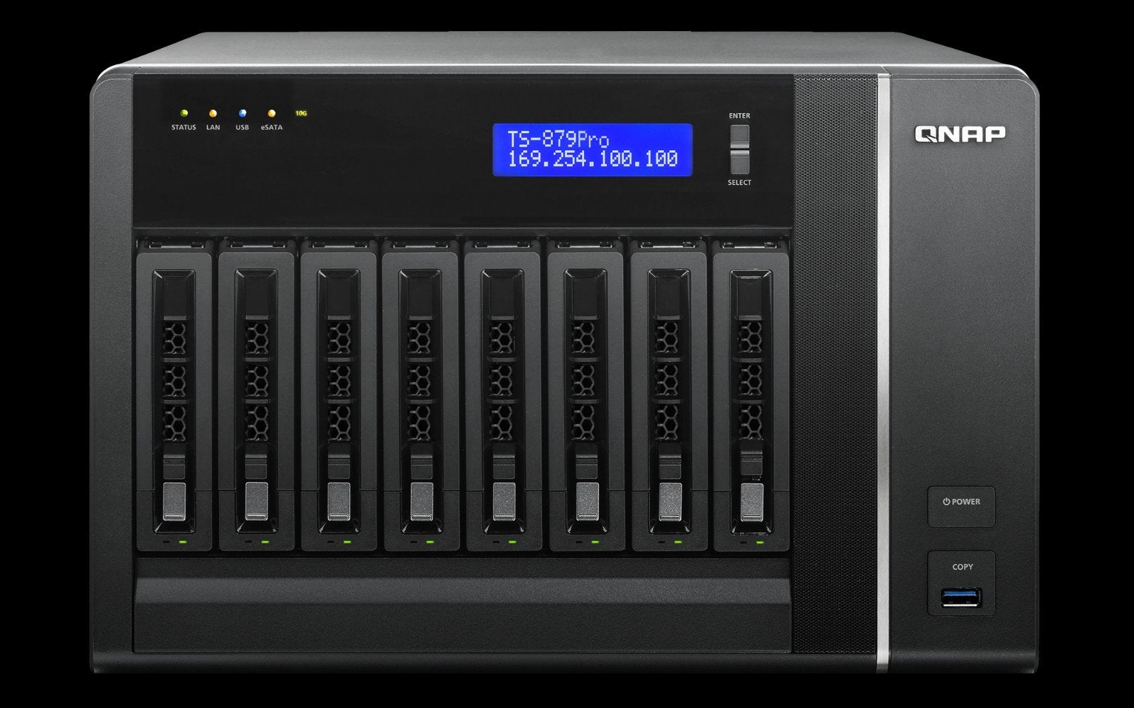 Qnap TS-879 Pro NAS Server - Krachtige Opslagoplossing, Computers en Software, Harde schijven, Gebruikt, Server, HDD, Ophalen of Verzenden