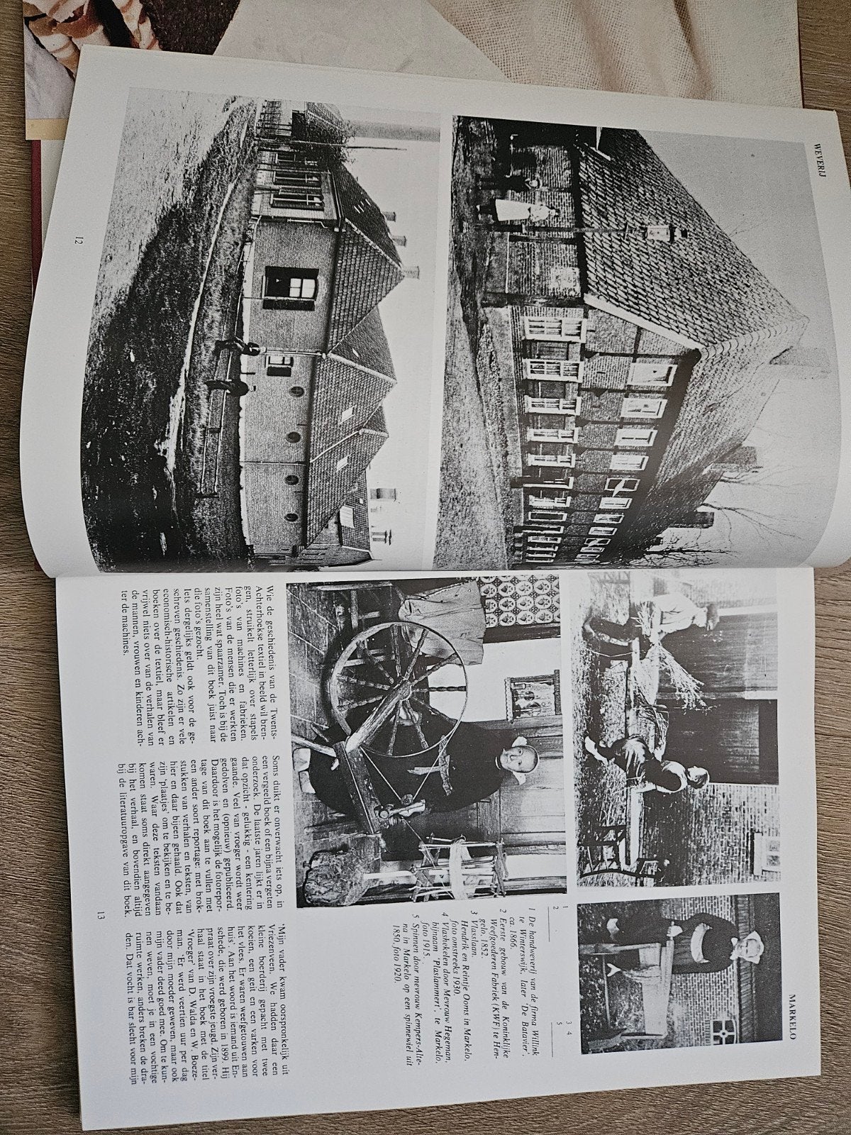 Schering en inslag: Twents-Achterhoekse textiel in 546 foto', Ophalen of Verzenden, 20e eeuw of later, Zo goed als nieuw