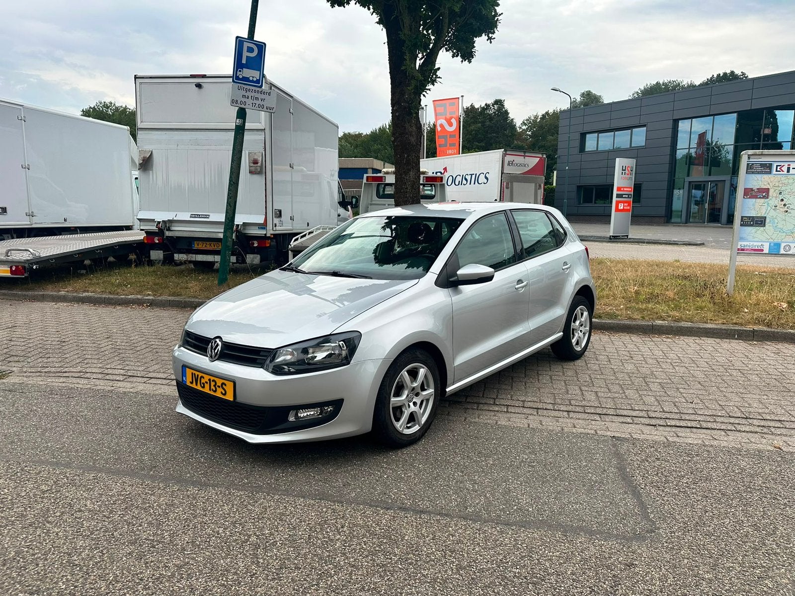 Volkswagen Polo 1.2 TSI 66KW 2012 Grijs, Voorwielaandrijving, 4 cilinders, Bedrijf, Handgeschakeld