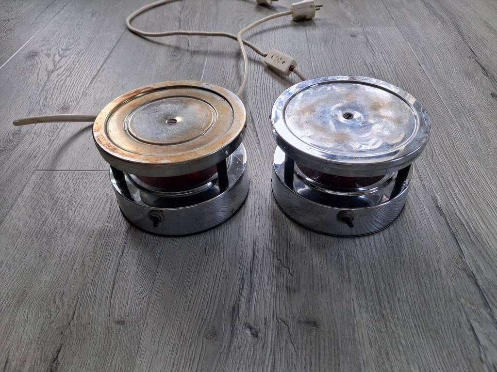 Twee elektrische warmhoudplaatjes Daalderop, Ophalen of Verzenden