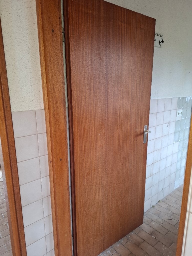 Deur opdek, Doe-het-zelf en Verbouw, Deuren en Horren, Ophalen, Gebruikt, 80 tot 100 cm, Binnendeur