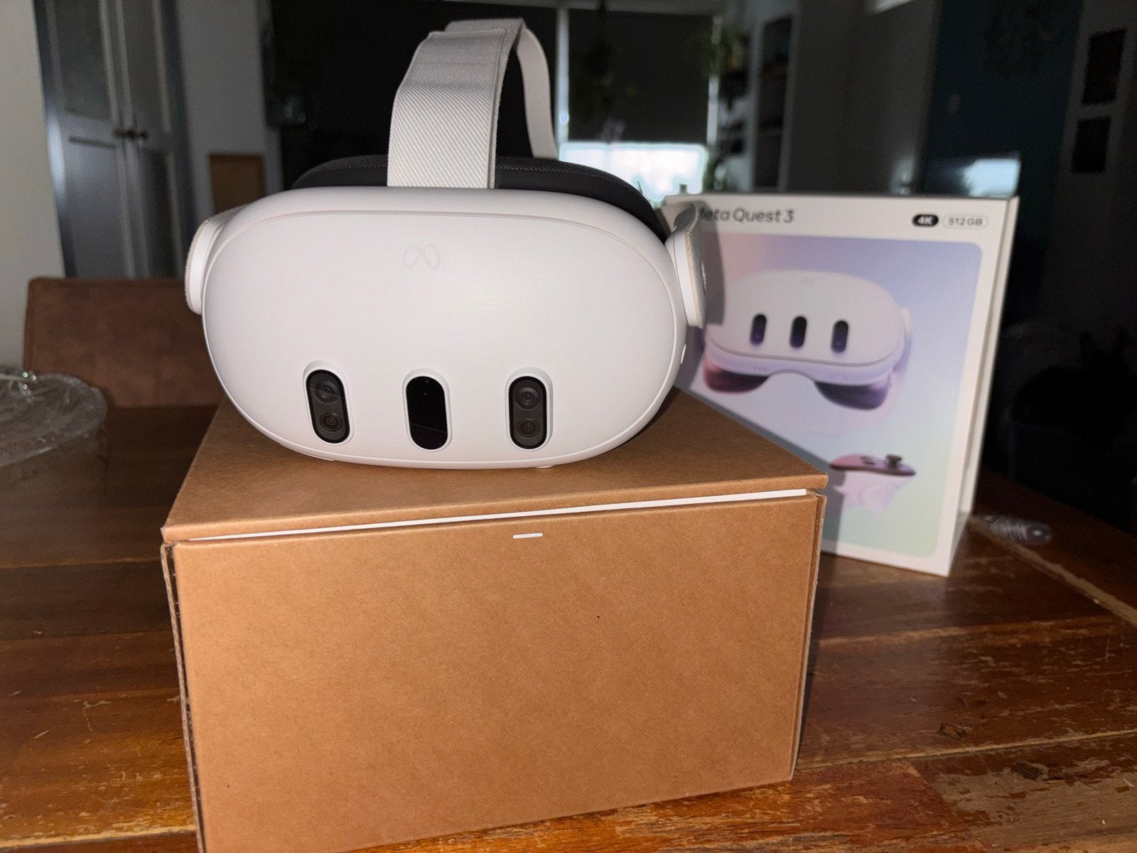 Meta Quest 3 512GB VR-headset - Zo goed als nieuw, Spelcomputers en Games, Spelcomputers | Overige, Ophalen of Verzenden, Overige merken
