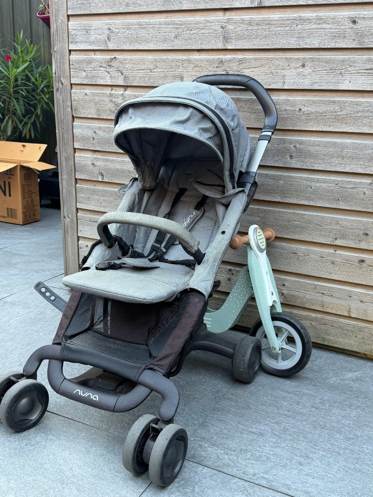 Buggy NUNA weg is weg, Ophalen, Gebruikt, Verstelbare rugleuning