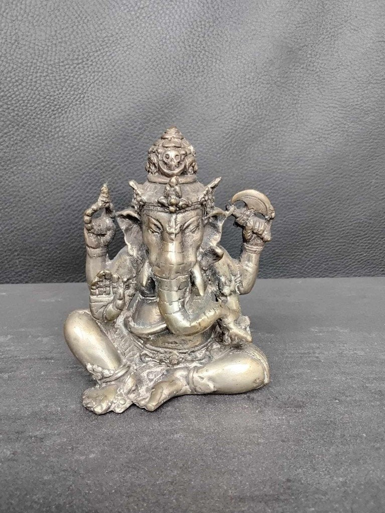 beeldje van bronslegering/India/Azië van Ganesh/Ganapati, Verzamelen, Ophalen of Verzenden, Nieuw, Dier