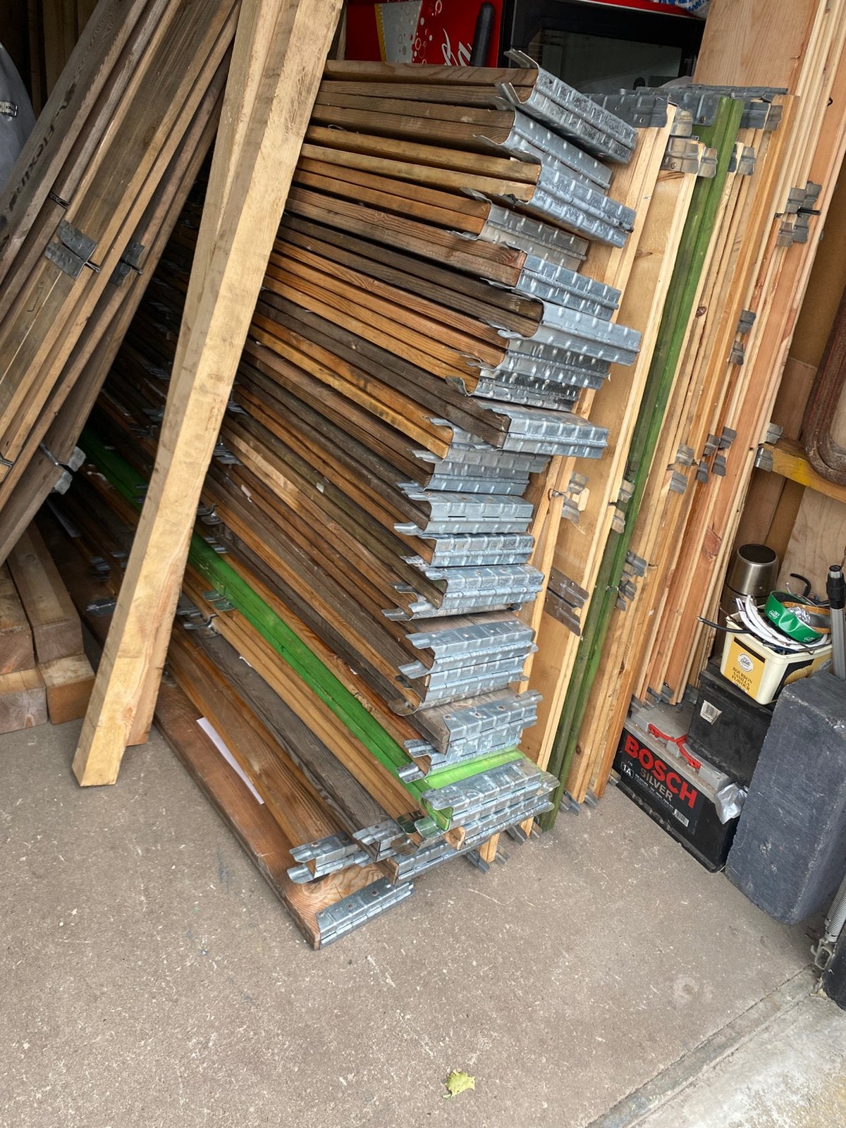Pallet randem 80/120, Tuin en Terras, Ophalen, Zo goed als nieuw, Minder dan 180 cm, Planken
