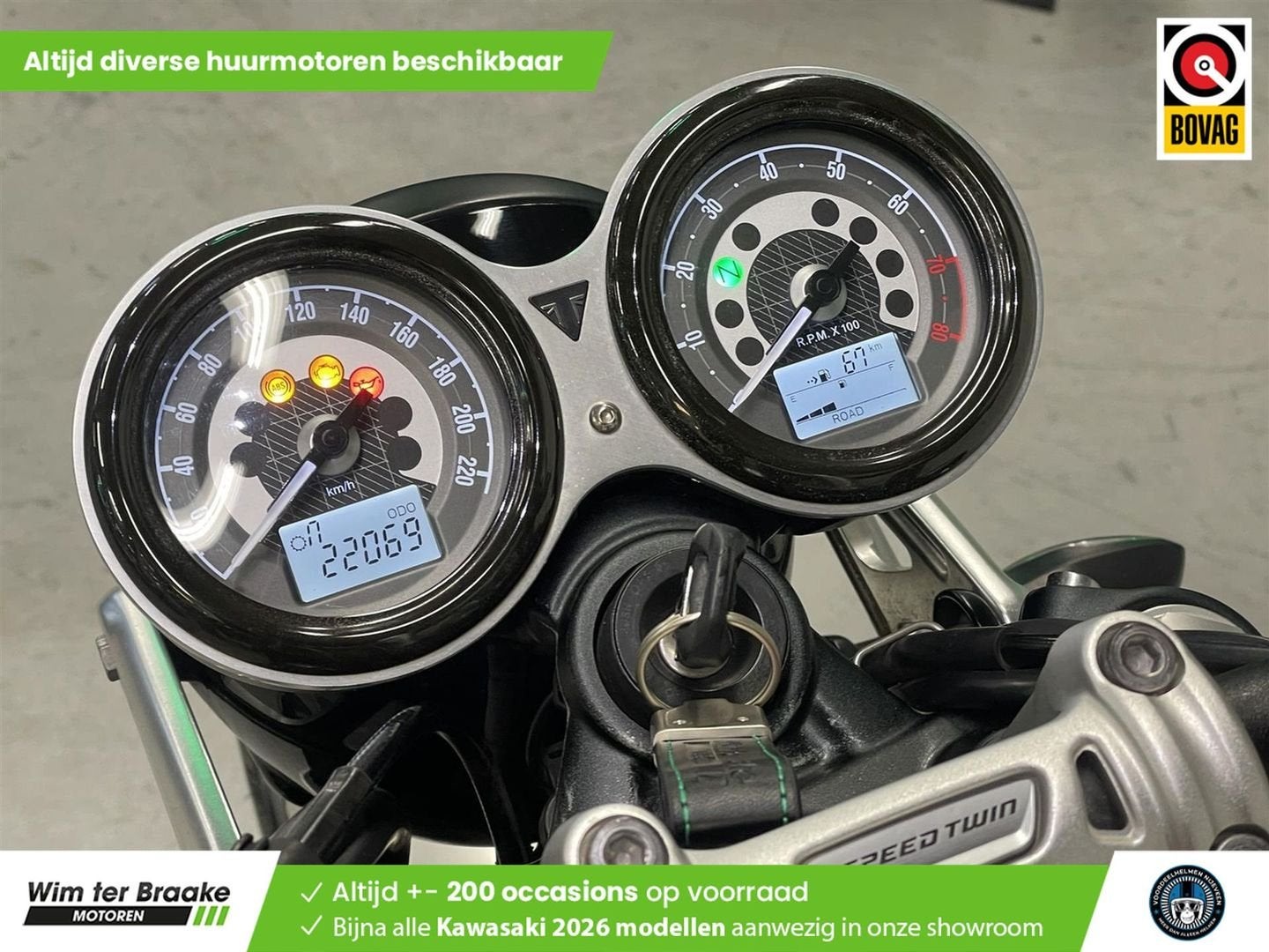 Triumph Speed Twin 1200 T120 ABS - 2019, Meer dan 35 kW, Overig, 1200 cc