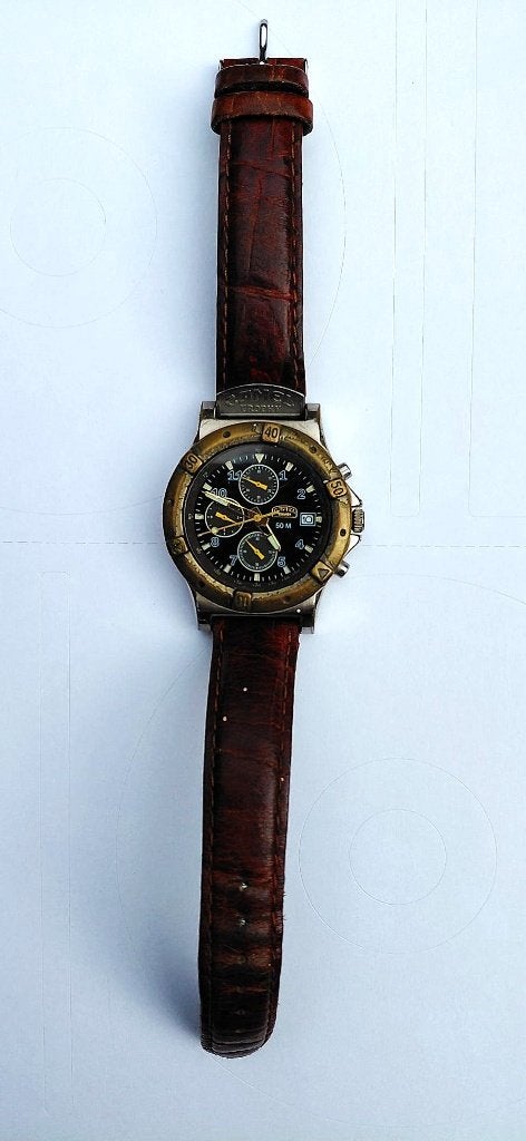 Horloge Camel, Overige merken, Staal, Polshorloge, Ophalen of Verzenden