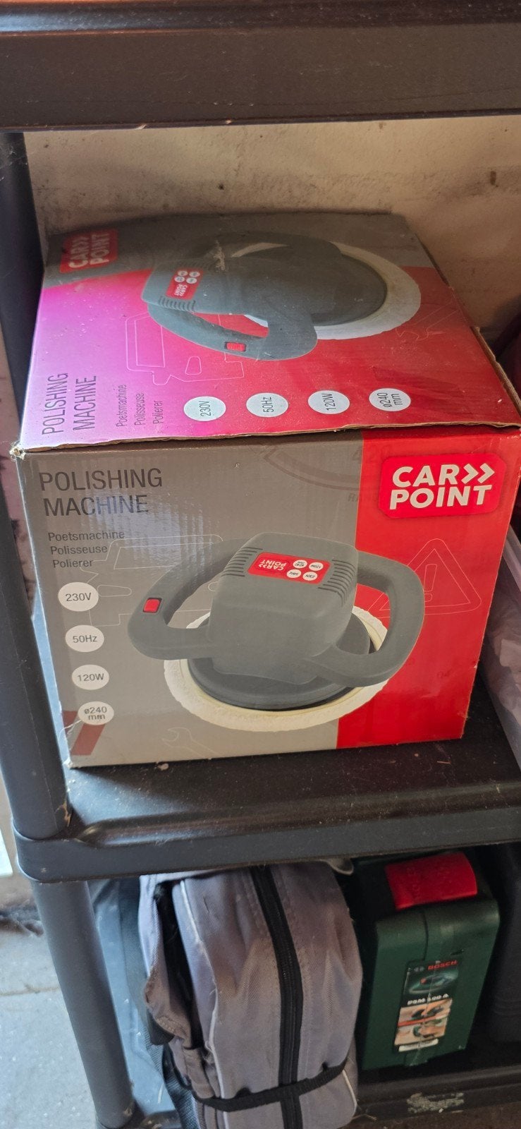 Carpoint Poetsmachine 120W - Nieuw in doos, Ophalen, Nieuw