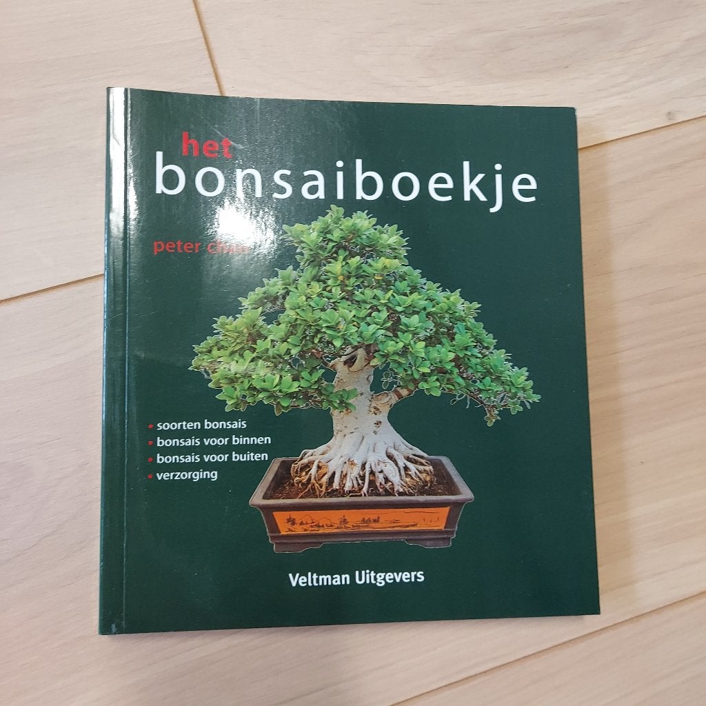 Het bonsai boekje van Peter Chan, Boeken, Ophalen of Verzenden, Zo goed als nieuw, Kamerplanten