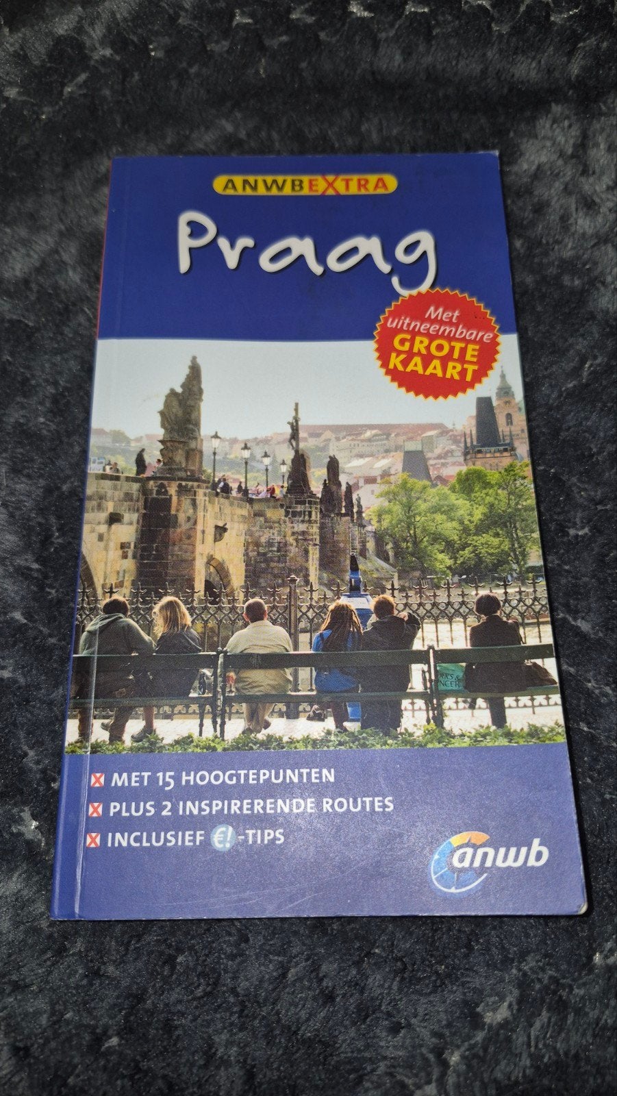 Reisgids Praag van anwb met nog nieuwe uitneembare kaart, Europa, Ophalen of Verzenden, Zo goed als nieuw, Reisgids of -boek