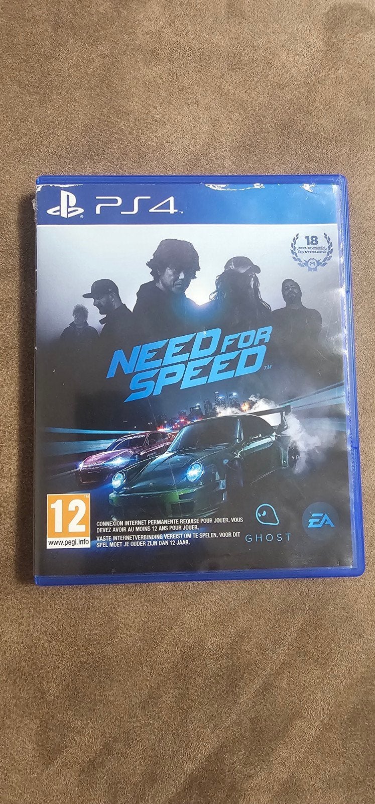 need for speed  playstation 4, Ophalen, 1 speler, Racen en Vliegen, Zo goed als nieuw