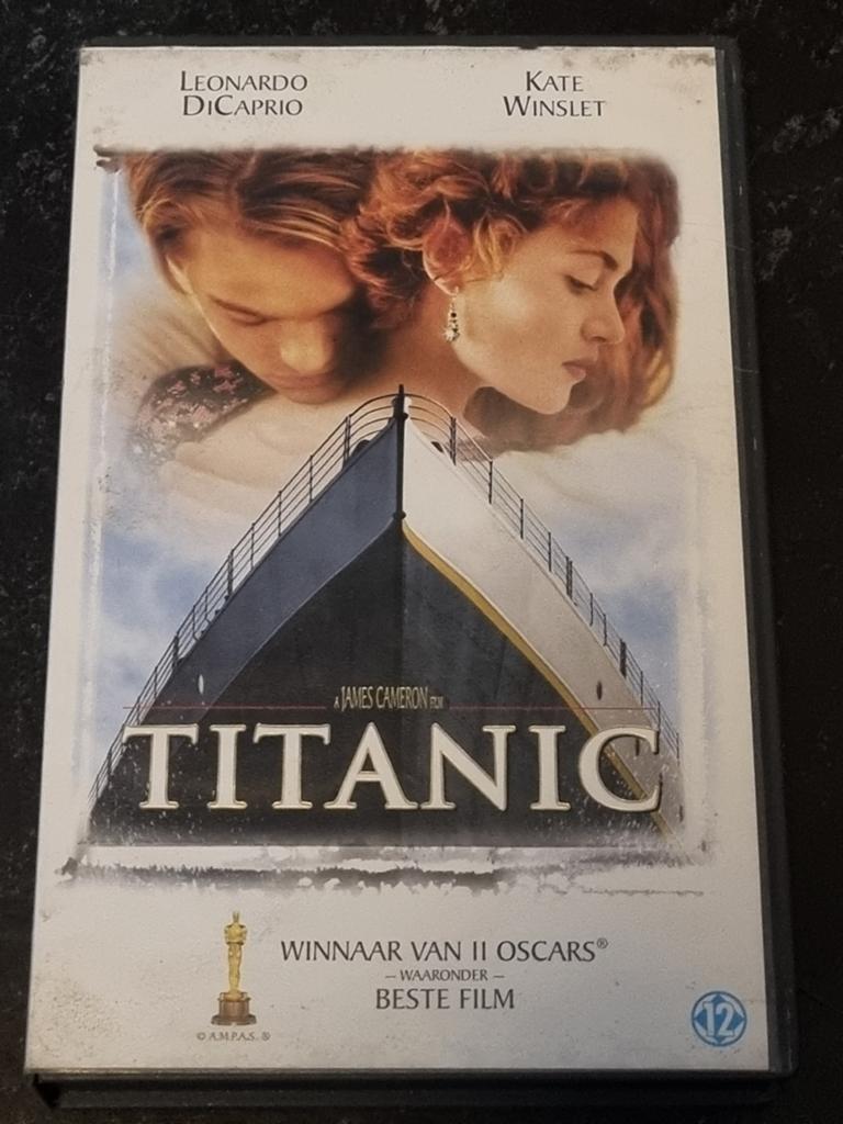 Titanic VHS - Klassieke Film met Leonardo DiCaprio, Cd's en Dvd's, VHS | Film, Vanaf 12 jaar, Ophalen of Verzenden, Zo goed als nieuw