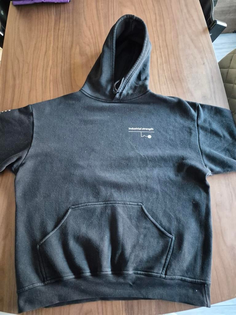 Zwarte hoodie Industrial Strength, Industrial Strength, Zwart, Maat 56/58 (XL), Ophalen of Verzenden