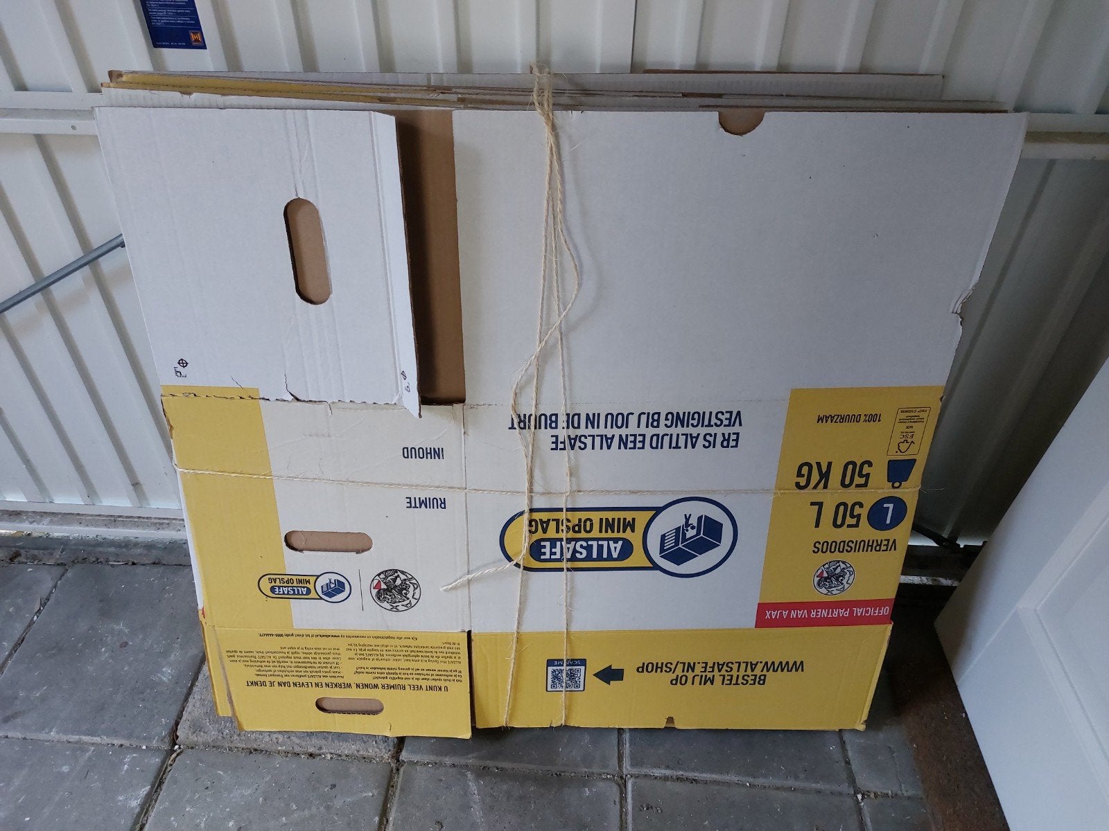 25+ verhuisdozen, Ophalen