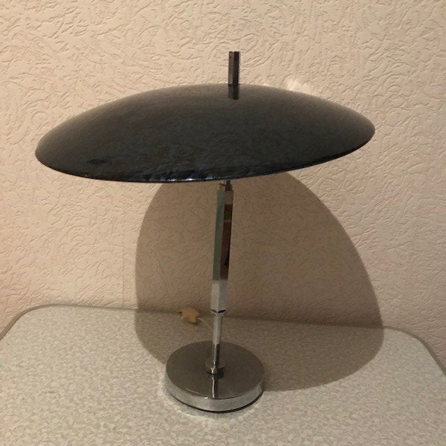Aparte bureau / tafellamp ....retro /vintage, Ophalen of Verzenden, Lamp, Metaal