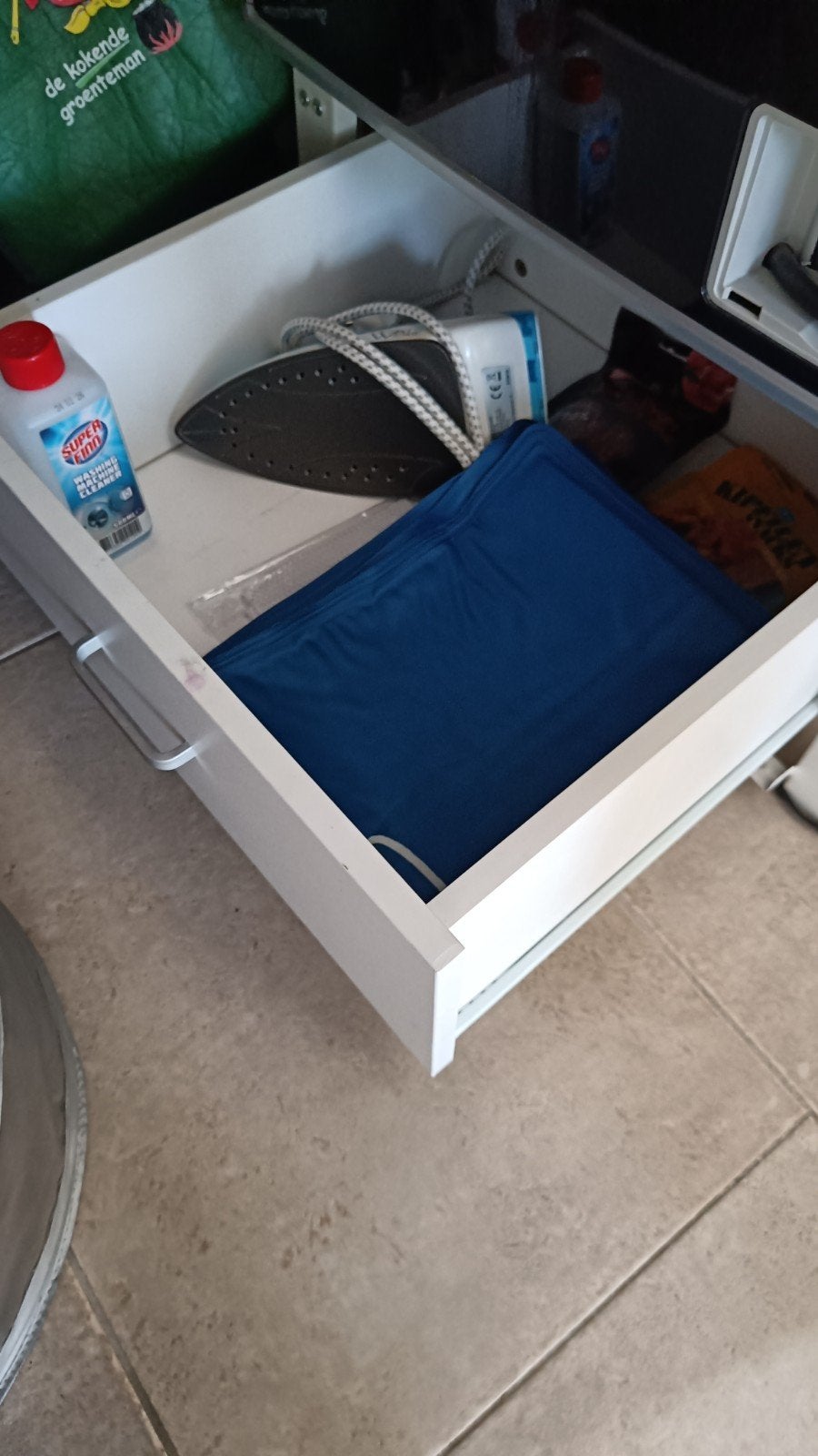 WASMACHINE VERHOGER SANIVESK MET ÉÉN LADE ZGAN, Witgoed en Apparatuur, Ophalen, Zo goed als nieuw