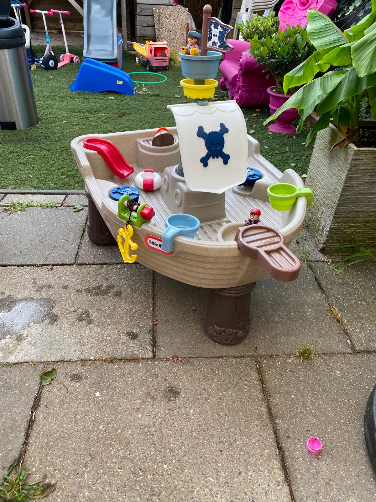 Little Tikes Piratenschip Zand- en Watertafel, Ophalen of Verzenden, Gebruikt