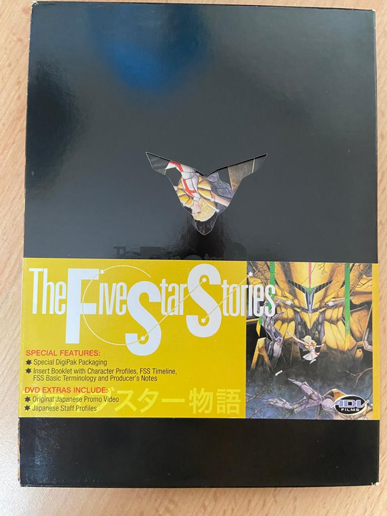 The Five Star Stories Anime OVA Compleet Zeldzaam!, Vanaf 12 jaar, Ophalen of Verzenden, Zo goed als nieuw, Anime (Japans)