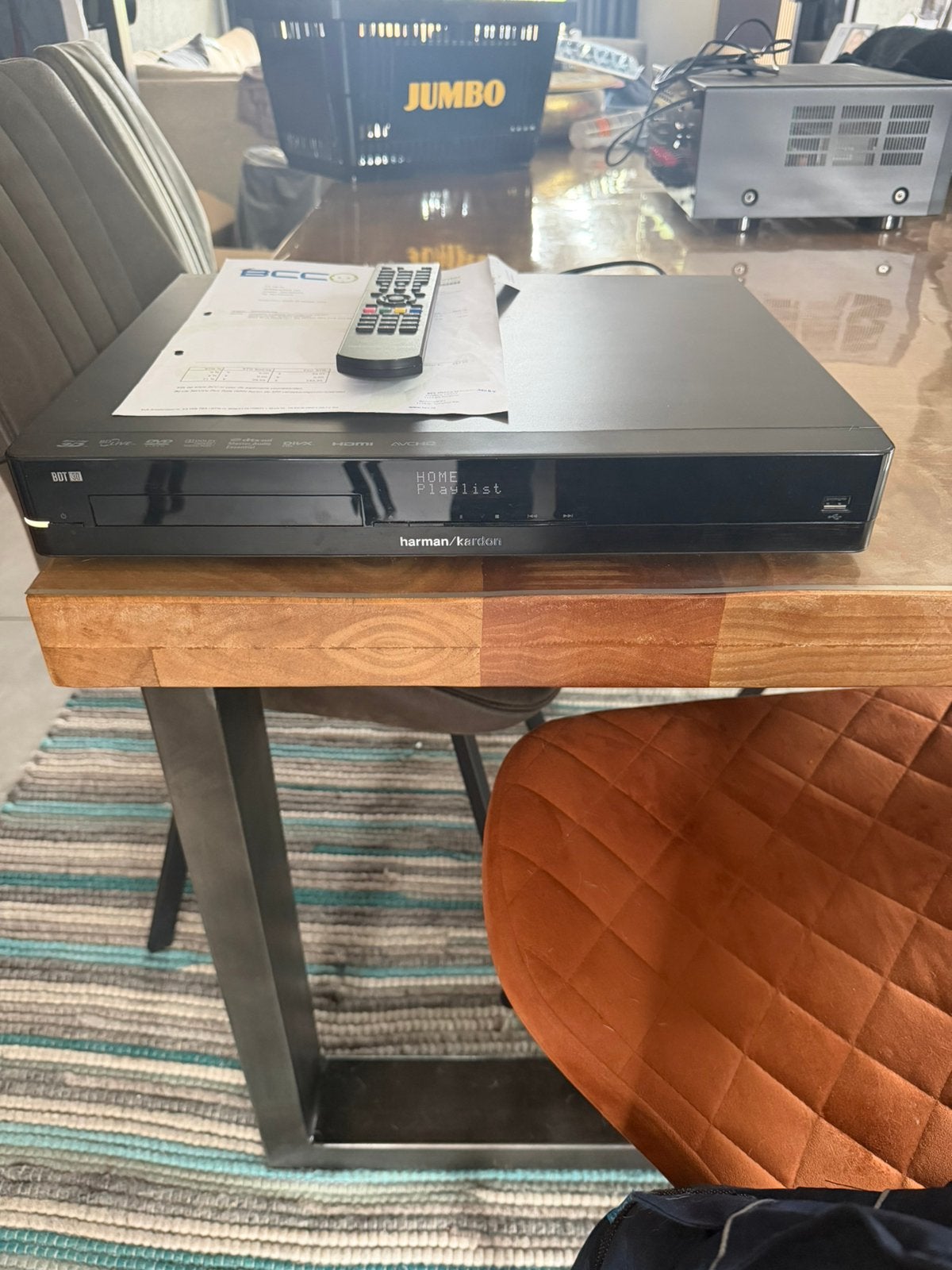 Harman kardon BDT30 dvd blu ray 3d speler, Ophalen of Verzenden, Zo goed als nieuw, Overige merken