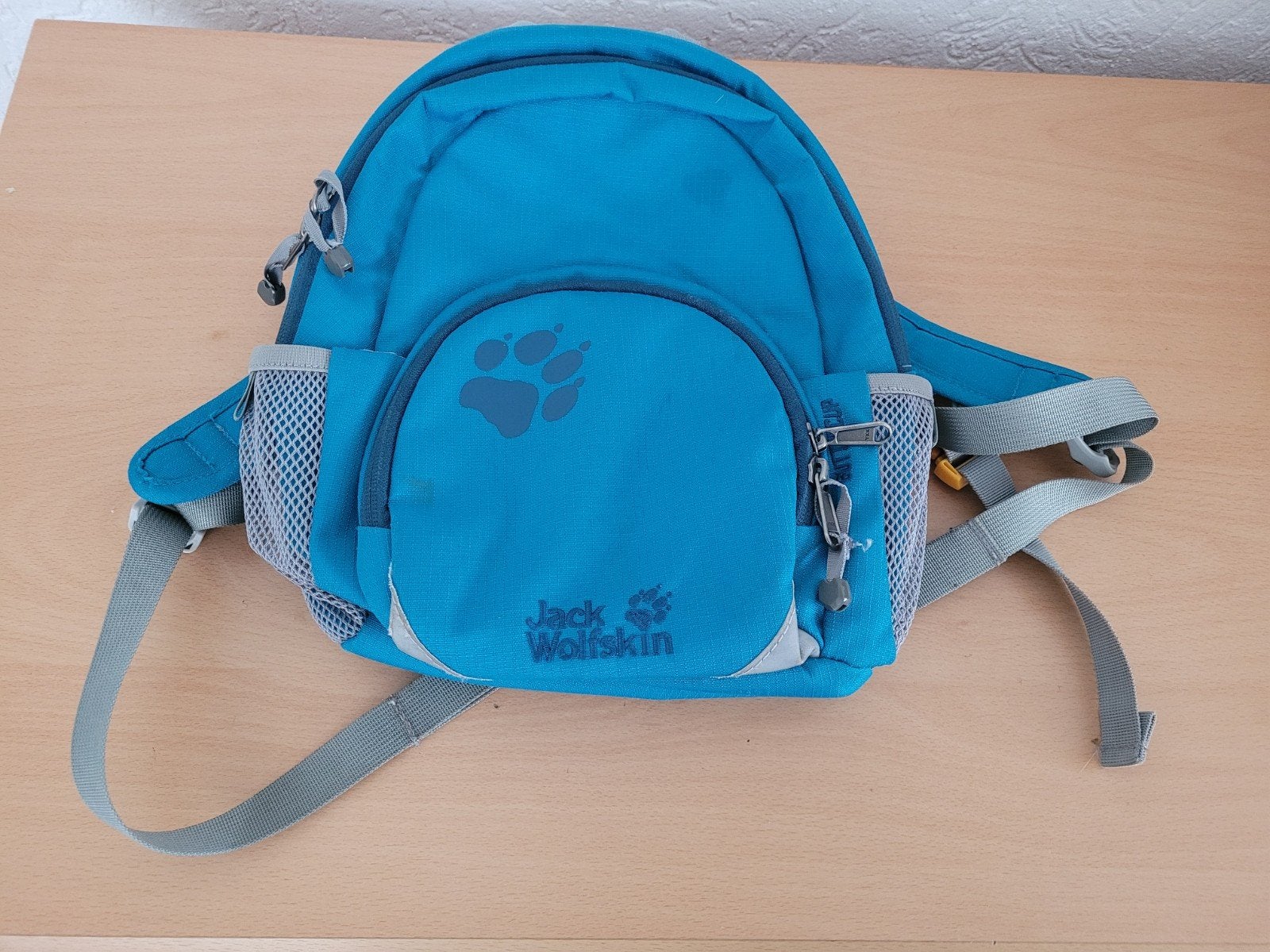 Jack Wolfskin rugzak, turquoise, voor kinderen, Ophalen of Verzenden, Zo goed als nieuw, Overige merken
