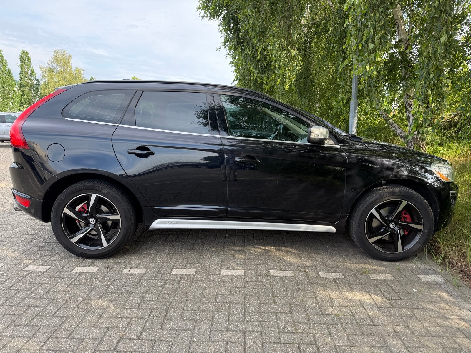 Volvo XC60 R-type velgen 19 inch met 2 nieuwe banden, Gebruikt, Banden en Velgen, Personenwagen, Ophalen