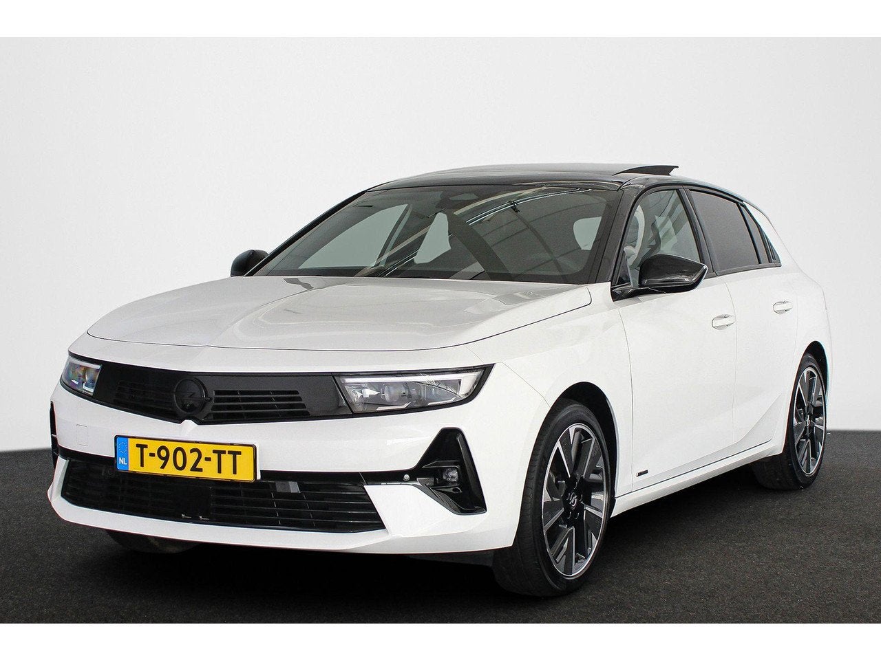 Opel Astra Electric 54 kWh GS 94,56% SOH Panoramadak Stoel-S, Gebruikt, 156 pk, Wit, Origineel Nederlands