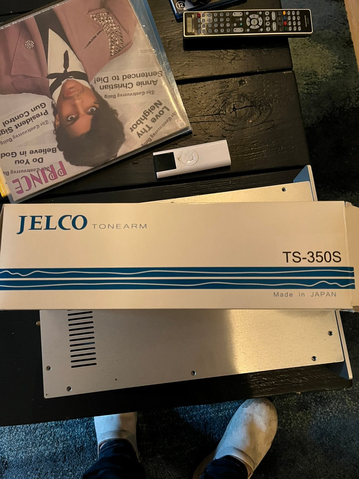 te koop een jelco T-350S arm, Ophalen of Verzenden, Gebruikt, Platenspeler-onderdeel, Overige merken