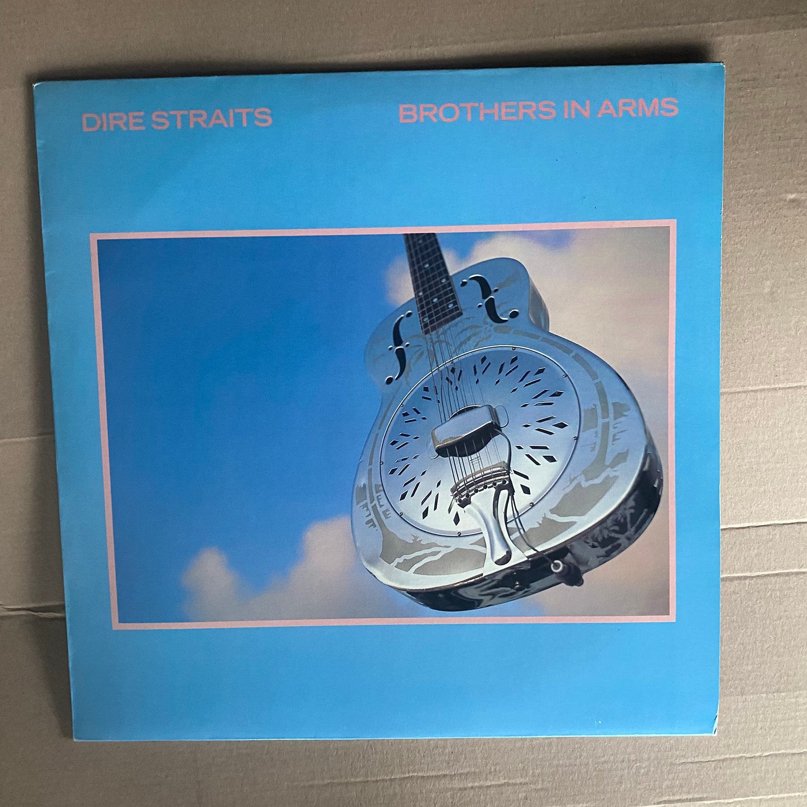 Lp - dire straits - brothers in arms, Cd's en Dvd's, Ophalen of Verzenden, Gebruikt, 12 inch, Poprock