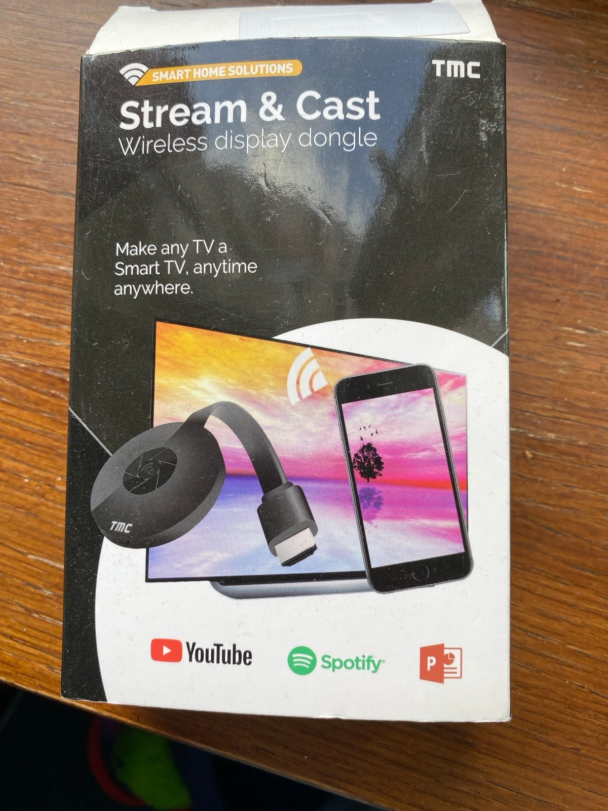 TMC Stream & Cast Draadloze Display Dongle, Ophalen of Verzenden, Zo goed als nieuw, HDMI, Zonder harde schijf