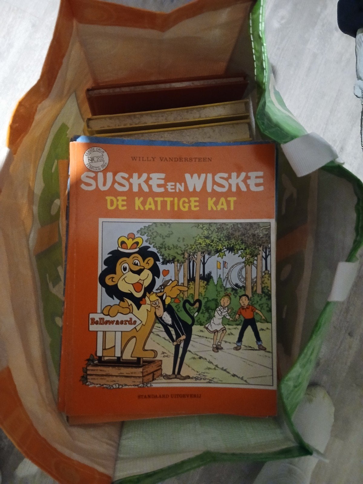 Boodschappentas vol met suske en wiske, Meerdere stripboeken, Ophalen, Gelezen